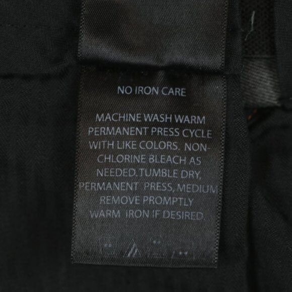 Haggar Men's Size 32x30 Gray Flat Front Classic Fit Comfort Waist Dress Pants - Picture 9 of 9